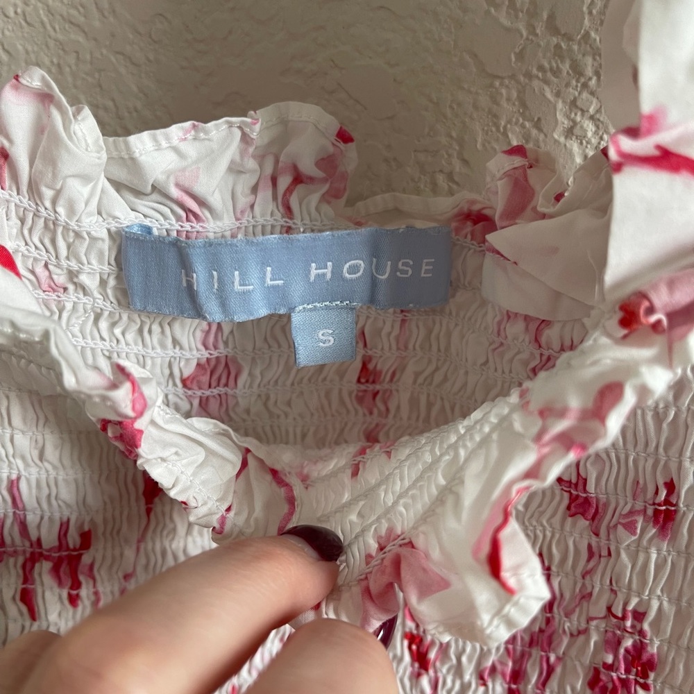 Ellie Nap Dress Rose Botanical Hill House
